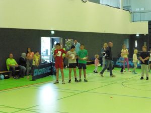 Teilnehmer beim Kindersporttag